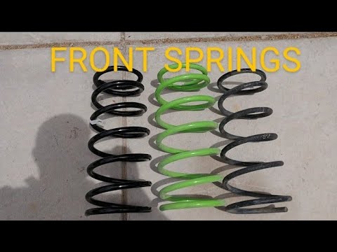 Nissan Pathfinder Qx4 (R50) lift springs.