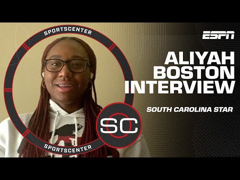 South Carolina star Aliyah Boston describes her journey & success before March Madness |SportsCenter