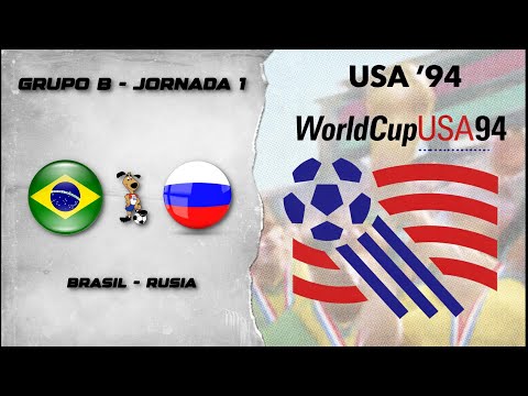 PES2021 - MUNDIAL USA 94 | Grupo B Jornada 1 | 🇧🇷 Brasil 🆚 🇷🇺 Rusia | FUMA