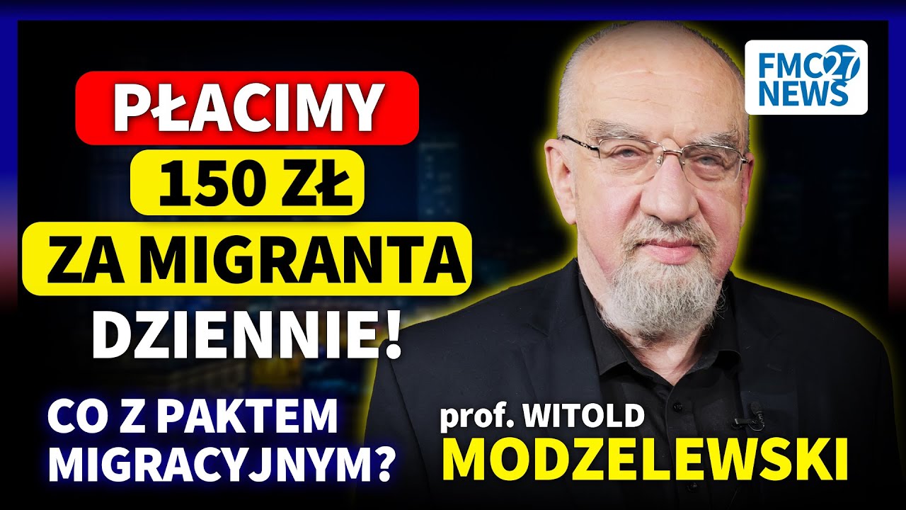 ILE NAS KOSZTUJE UTRZYMANIE JEDENEGO IMIGRANTA I KTO ZA TO PŁACI? | PROF. MODZELEWSKI