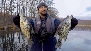 ICY COLD Winter Bass & Crappie on the BLADE BAIT (MTB Pro Box Unboxing)