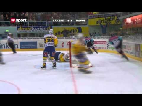 Rapperswil-Jona Lakers vs HC Davos | 12/4/12 | Highlights