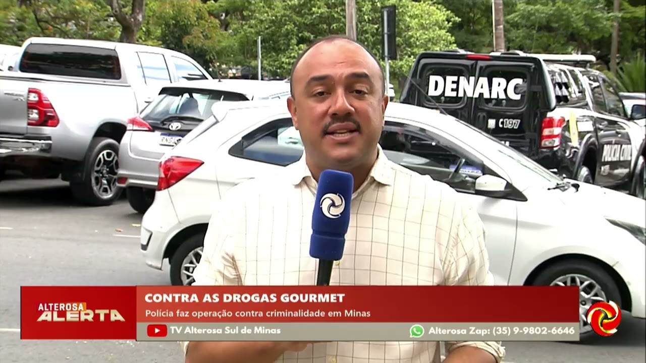 Operação Nemessis combate drogas gourmet