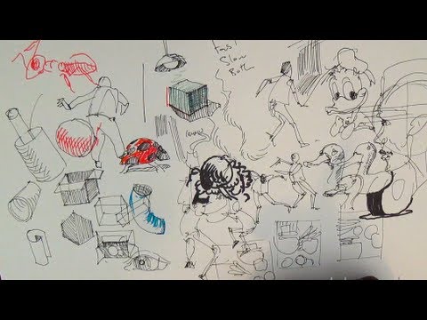 Pen Ink Drawing Tutorials | Tips on how to sketch and doodle in ink