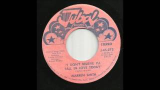 Warren Smith - I Don&#39;t Believe I Fall In Love Today