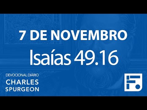 6 de novembro - Devocional Diário CHARLES SPURGEON #310