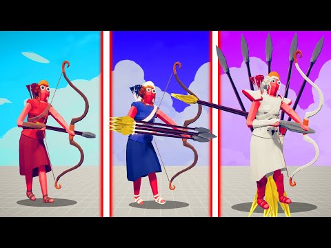 EVOLUTION OF SUPER ARTEMIS | TABS - Totally Accurate Battle Simulator