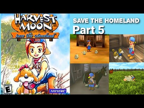 Harvest moon save the homeland let's play part 5! House upgrades kitchen and dog house!
