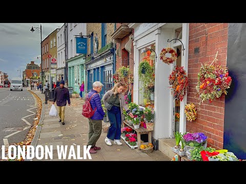 London City Virtual Walking Tour | Highgate High Street to Archway [4K HDR]