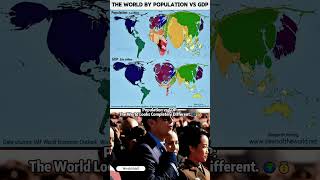 Download lagu Population vs GDP:The World Looks Completely Different. 🌍💰 mp3