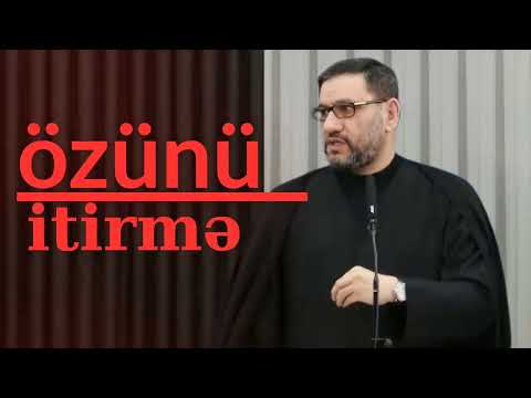 Hacı Şahin  - Bu çətinliklər içində özünü itirmə
