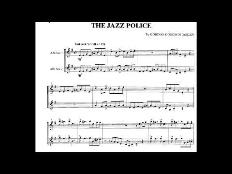 Jazz Police Alto saxophone  Eb - sheet music