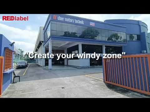 REDlabel HVLS Fan ⭐ Project 01: Urban Motor Teknik@Shah Alam #Model #T1 #Installation