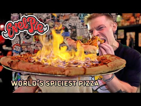 Evel Pie's The Reaper - Attempting the "World's Spiciest Pizza" challenge