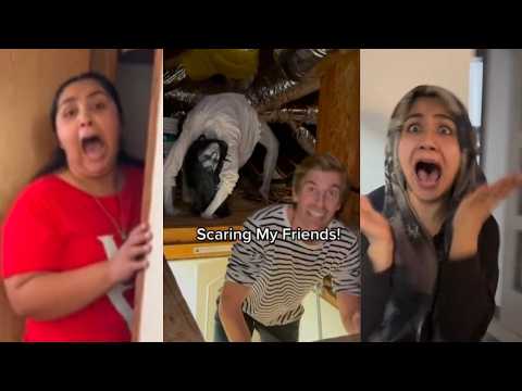 ULTIMATE SCARECAM pranks Compilation 2026  #036| Jumpscares & Funny ScareCam Reactions– FrightFlash