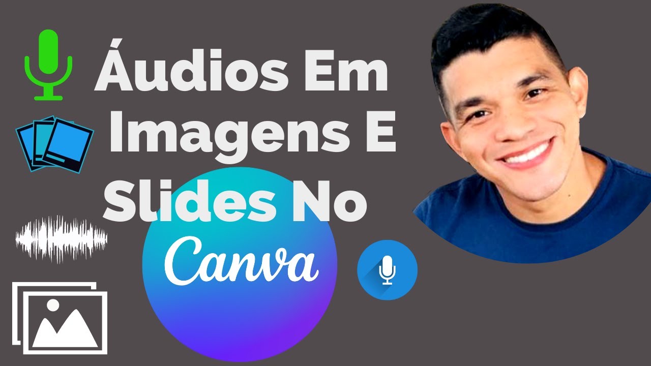Como Inserir Vários Áudios em Várias Imagens Usando o Canva [Camadas de Áudios] Tutorial