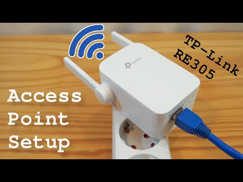 Maršrutizatorius Prieigos taškas TP-Link RE305 video