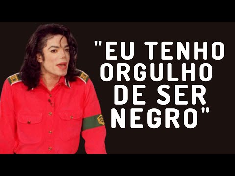 MICHAEL JACKSON EXPLICA SUA MUDANÇA DE COR DA PELE | Grandes Entrevistas
