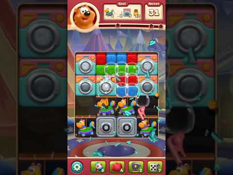 Toon blast 3174 no boosters 3 stars