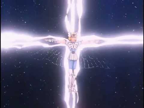 Hyoga revêt l'armure de bronze du Cygne v1 - les chevaliers du zodiaque