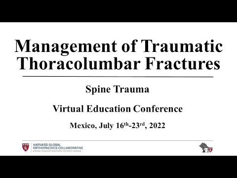 Management of Traumatic Thoracolumbar Fractures