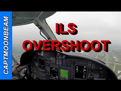 Cessna Citation Bravo Landing SUS, Vectors Through the Localizer