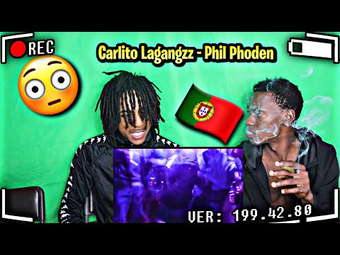 HE DISSING IN ENGLISH😭🔥!!! AMERICANS REACT TO: Carlito Lagangzz - Phil Phoden | Portugal Drill🇵🇹