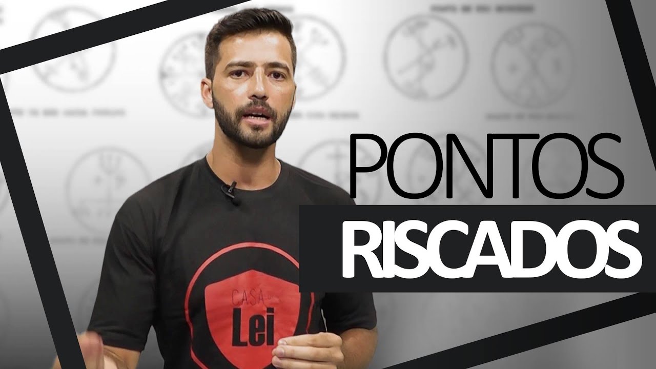 PONTOS RISCADOS