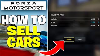 How to Sell Cars in Forza Motorsport