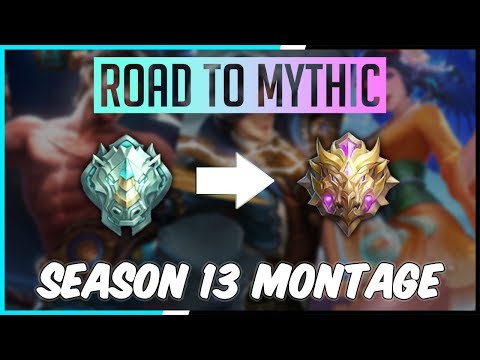 Road to Mythic! Season 13 - Highlights (Solo Ranking) | Mobile Legends - Montage | MLBB