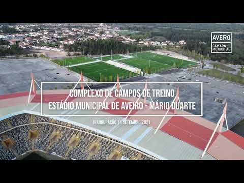 Inauguração do Complexo de Campos de Treino do Estádio Municipal de Aveiro – Mário Duarte