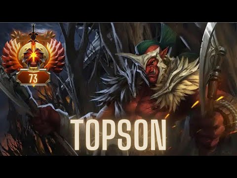 TOPSON - Troll Warlord Mid (13/4/12) Patch 7.33e