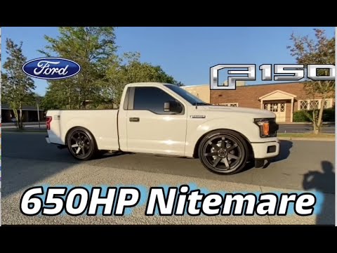 2019 FORD F150 ROUSH SUPERCHARGED NITEMARE EDITION, 650HP TO THE WHEELS!!