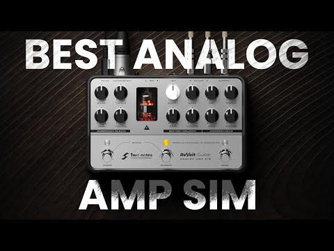 ANALOG TONES: Two Notes ReVolt Guitar Amp Simulator Pedal Demo with Humbucker & Single Coil Guitars
