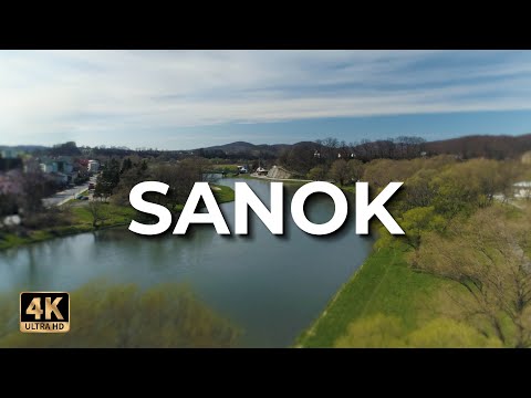 Sanok z drona | LECE W MIASTO™ [4k]