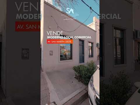VENDE: MODERNO LOCAL COMERCIAL SOBRE AV. SAN MARTÍN OESTE