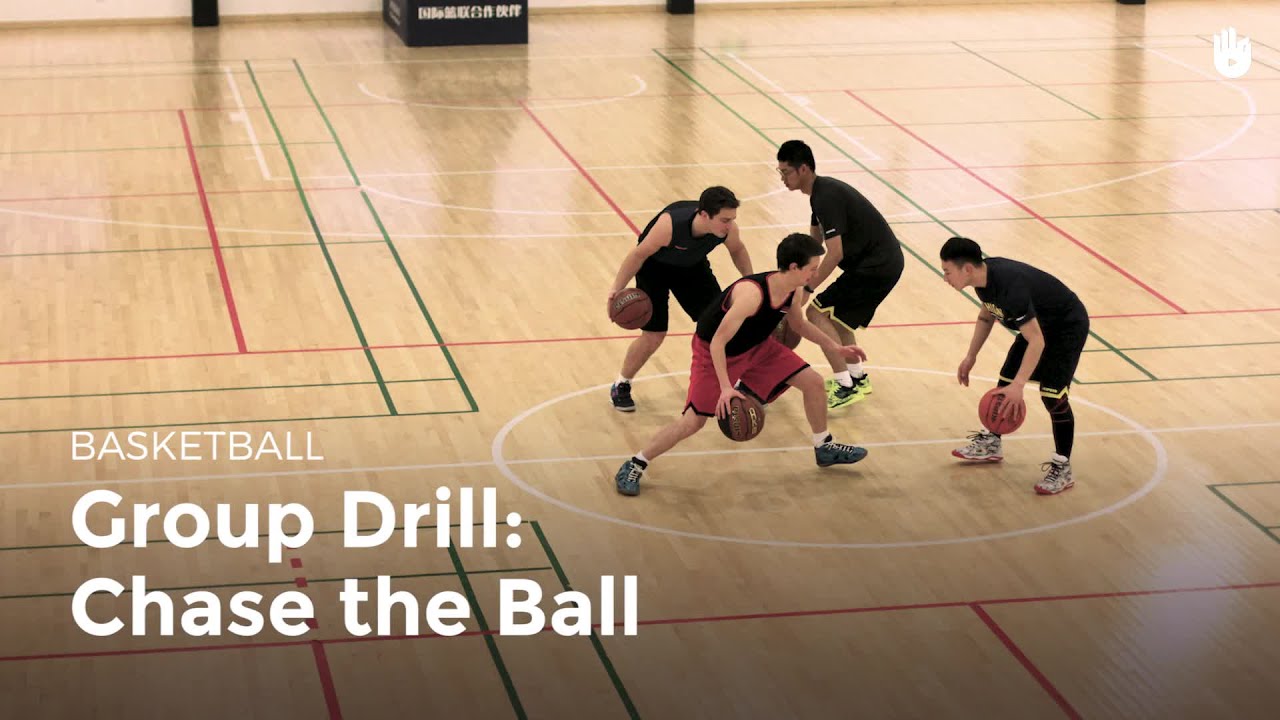 Group Drill Chase the Ball Basketball Sikana