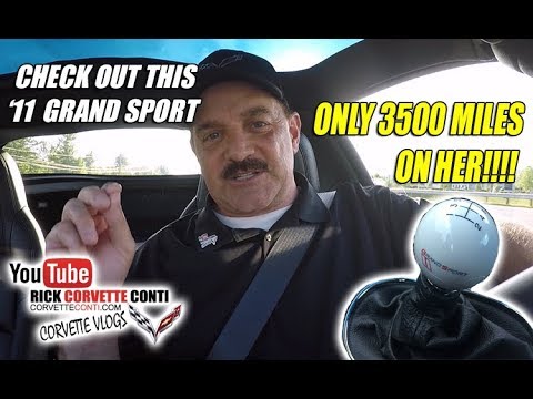 2011 GRAND SPORT CORVETTE TRADE IN ONLY 3500 MILES Video