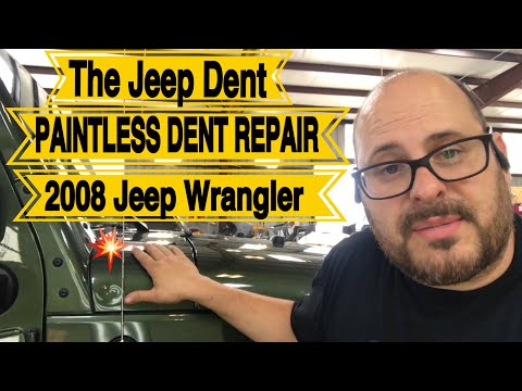 The Infamous Jeep Dent Repair! Kyle TX, Buda TX, Austin TX
