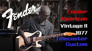 Video thumbnail for Fender American Vintage II 1977 Telecaster Custom Review | Mooloolaba Music by Mooloolaba Music