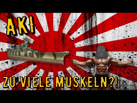 World of Warships Legends - AKI - Legendary - Too Many Muscles?! [German/ Gameplay]