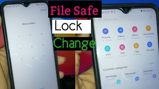 vivo file safe ka password kaise change kare