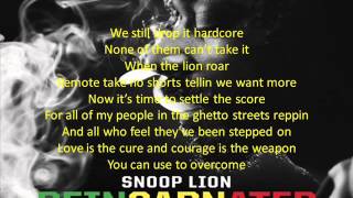 Snoop Lion - Rebel Way Screen lyrics REINCARNATED
