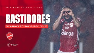 BASTIDORES DA VITÓRIA - VILA NOVA F.C. 3x0 APARECIDENSE - GOIANÃO 2026 🇦🇹