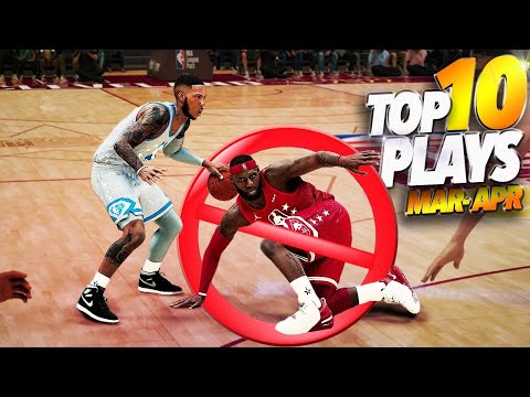 TOP 10  MOST 🔥🔥🔥 PLAYS From March - April / NBA 2K22 Putbacks, LOBS & More Highlights