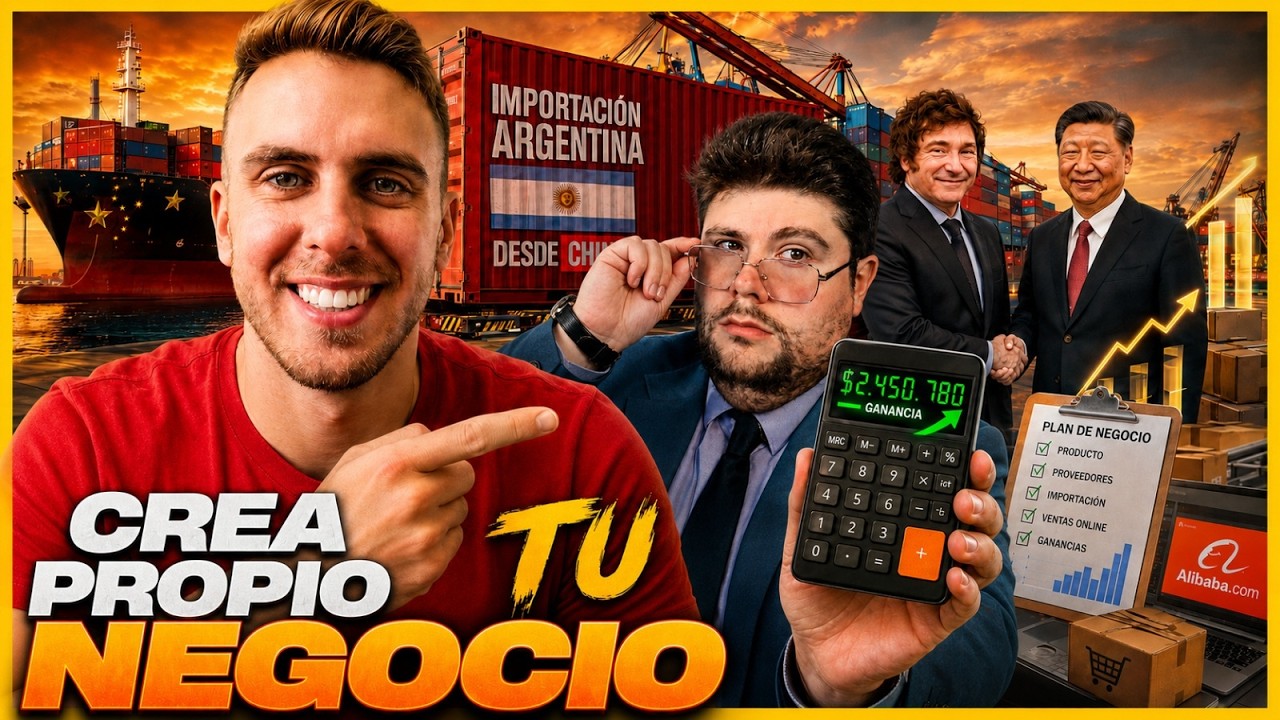🟠 El NEGOCIO que puede CAMBIAR TU VIDA 💸 IMPORTÁ desde CHINA con solo US$1.000 y APRENDÉ a INVERTIR