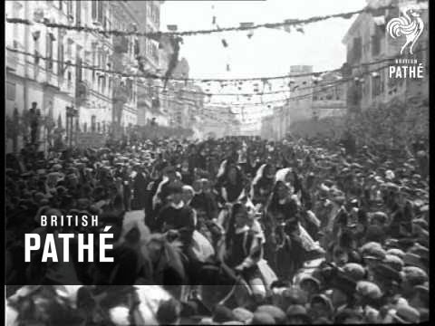 Royal Visit To Sardinia (1929)