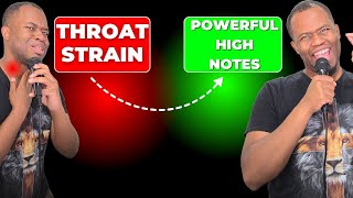 DON'T Sing From Your Throat - #1 Vocal Exercise to Unlock Powerful High Notes