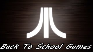 Top Ten Atari 2600 & 7800 Games For Back To School Season