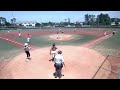 Defensive plays at catcher (Myrtle Beach)